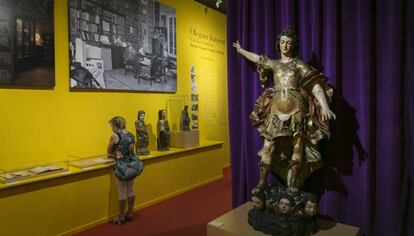 La escultura de La Roldana en la exposici&oacute;n del AFB. 