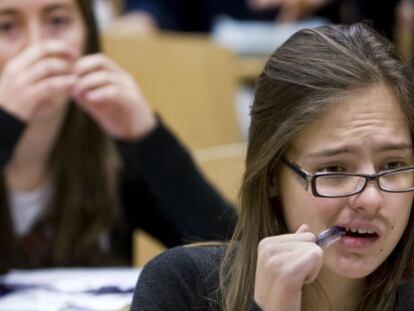 Estudiantes espa&ntilde;olas, en una imagen de archivo.