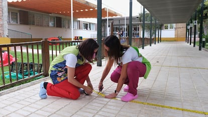 Regreso a clases en Sevilla, España