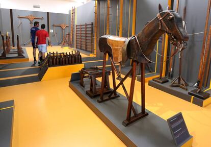 El Museo de la Facultad de INEF de la UPM conserva un gimnasio del siglo XIX.