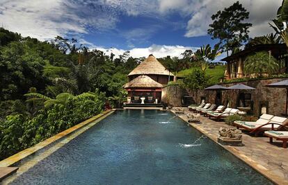 Una de las villas del Bagus Jati, en la isla de Bali (Indonesia).