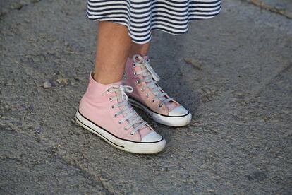 Detalle de las zapatillas.