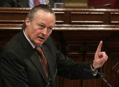 Josep Piqué, durante una intervención en el Parlamento de Cataluña.