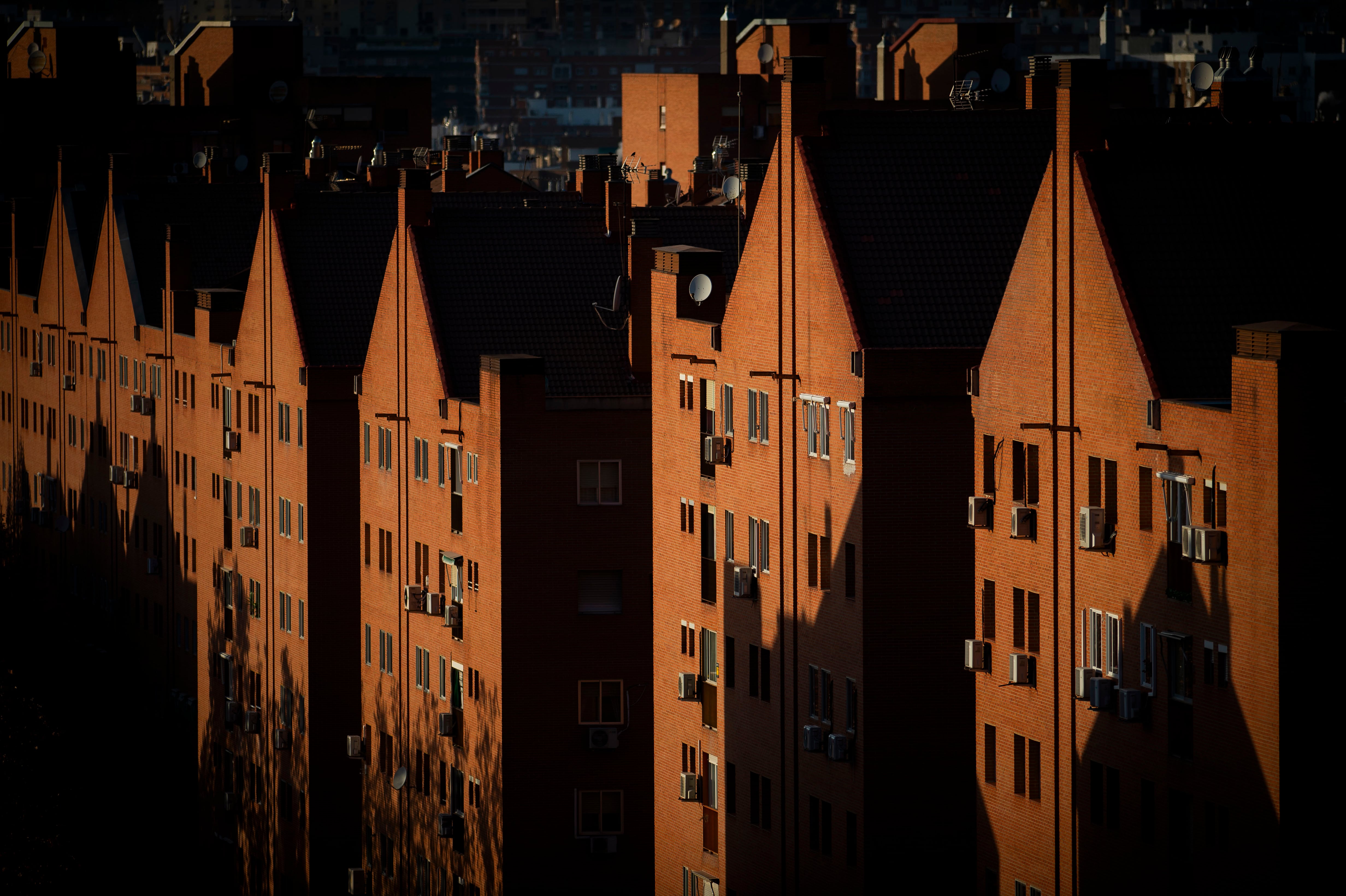 Edificio de pisos en Madrid. JUAN BARBOSA