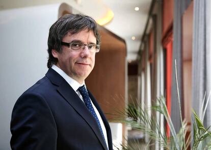 El expresidente catalán, Carles Puigdemont, en una foto tomada en Alemana a finales de mayo pasado.