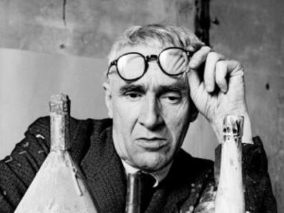 El pintor Giorgio Morandi.