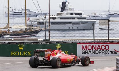 El bòlid de Ferrari de Sebastian Vettel.