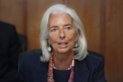 La directora gerente del Fondo Monetario Internacional (FMI), Christine Lagarde.