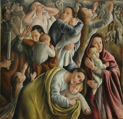 'La matanza de los inocentes', Museo de Bellas Artes de Valencia, hacia 1936.