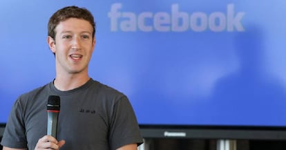 El fundador de Facebook, Mark Zuckerberg.