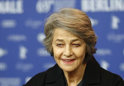 Charlotte Rampling, en la Berlinale.