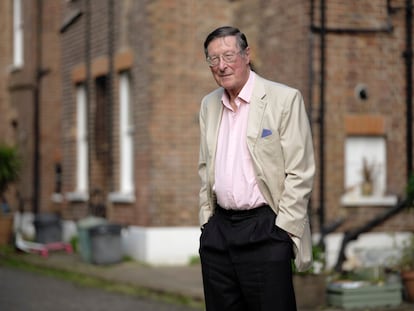 Max Hastings, en Londres, el pasado viernes 19 de mayo