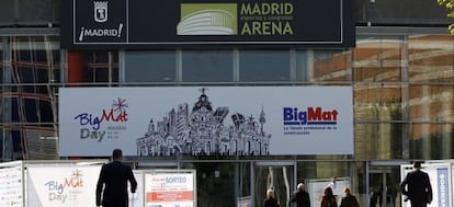 Reapertura al público del Madrid Arena, esta mañana.