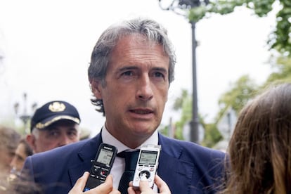 El ministro de Fomento, Íñigo de la Serna