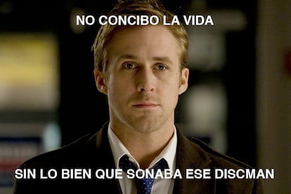 Si la cara de pena de Gosling no sirve para recuperar ese objeto perdido, es que tu amiga no tiene corazón.