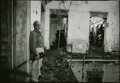 Robert Frank, en Beirut en 1991.