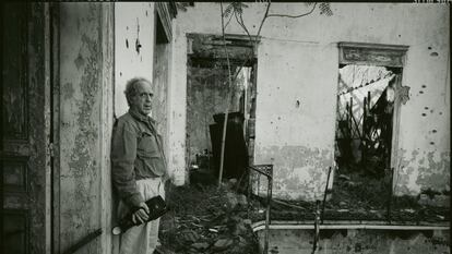 Robert Frank, en Beirut en 1991.