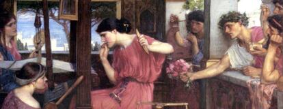Penèlope, obligada a callar sobre política i dedicar-se a teixir, és una de les imatges que fa servir Mary Beard per parlar de feminisme.