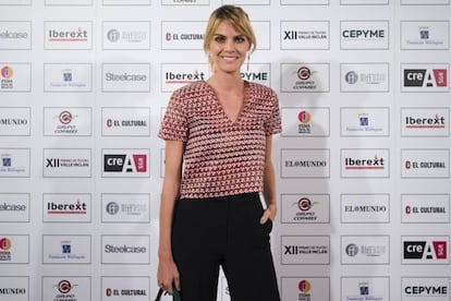 Amaia Salamanca en los premios de teatro Valle Inclán 2018 en Madrid, el pasado 5 de mayo.
 