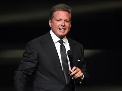 El cantante mexicano Luis Miguel