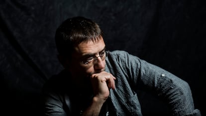 Juan Carlos Monedero, fundador de Podemos, en una fotografa de archivo.