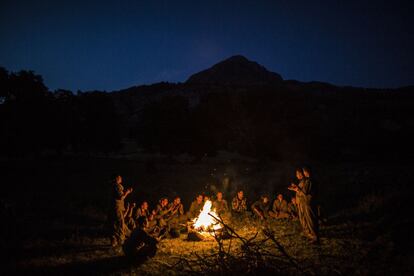 La exposición de Brabo está en el centro La Neomudéjar, en Madrid, hasta el 3 de diciembre. En la imagen, montañas de Qandil cerca de la frontera con Irán, en el Kurdistán iraquí, en mayo de 2016.