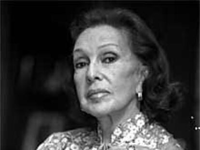 La actriz Amparo Rivelles.