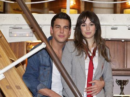 Mario Casas y Blanca Suárez, intérpretes de <i>El barco.</i>