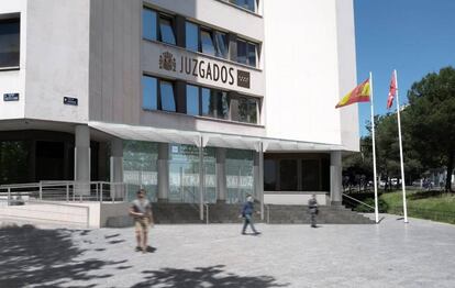 Recreación de cómo quedará el acceso al edificio principal.