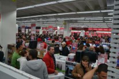 Centro de Media Markt en Madrid.