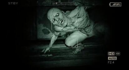 Um momento de 'Outlast'.