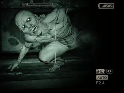 Um momento de 'Outlast'.