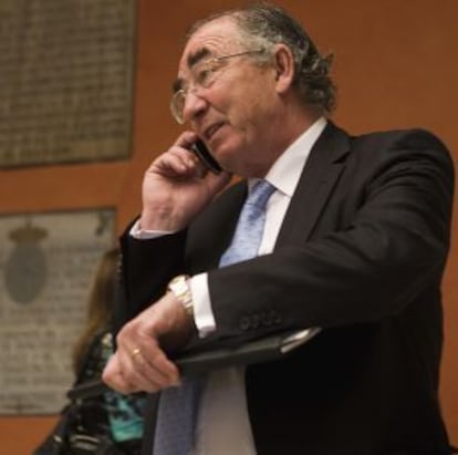 Amado Franco, el nuevo presidente de la fusi&oacute;n de Liberbank, Ibercaja y Caja3