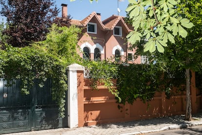 Una vivienda en la colonia Los Pinares, en el distrito de Chamartn de la capital.