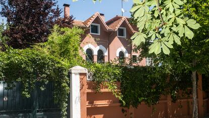 Una vivienda en la colonia Los Pinares, en el distrito de Chamartín de la capital.