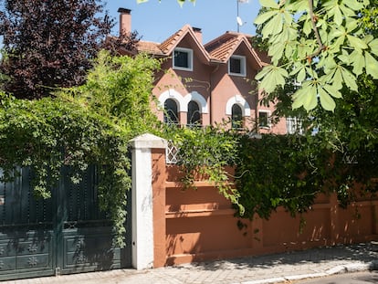 Una vivienda en la colonia Los Pinares, en el distrito de Chamartín de la capital.