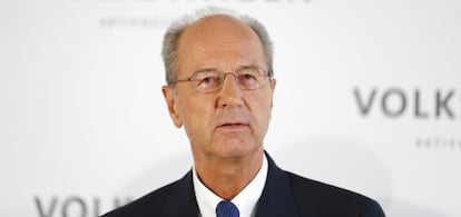 Hans Dieter Poetsch,  nuevo presidente del consejo de supervisi&oacute;n de Volkswagen. 