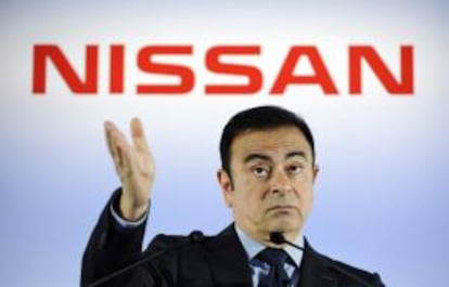 El presidente de Nissan, Carlos Ghosn. EFE/Archivo