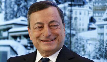 Mario Draghi, presidente del BCE