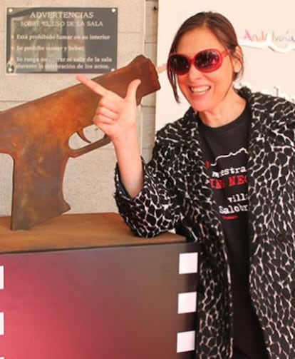 María Barranco, en la Muestra de Cine Negro de Salobreña.