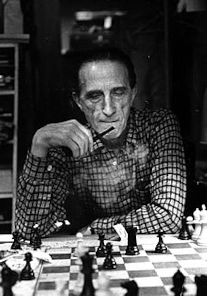 El artista Marcel Duchamp.