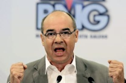  El candidato del BNG, Francisco Jorquera
