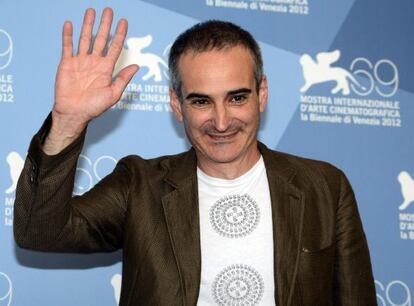 El director francés Olivier Assayas durante la presentación de la película 'Apres Mai' ('Algo en el Aire') durante la 69ª edición del Festival de Cine de Venecia