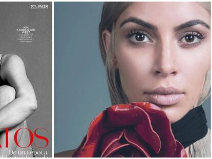 Kim Kardashian, en la portada de 'SModa' de este sábado.