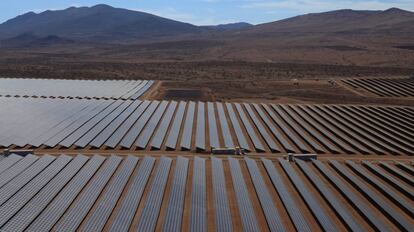 Planta fotovoltaica de Acciona. 