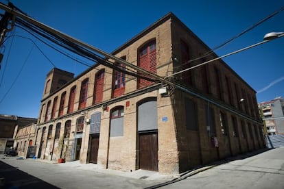 El edificio del futuro Coopolis, en Can Batlló.