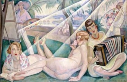 Gerda Wegener, A Summer Day, 1927.