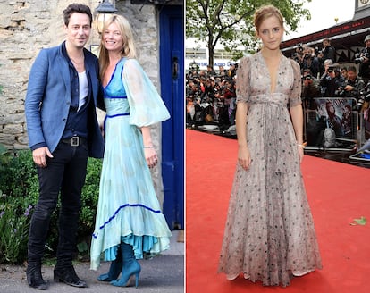 ‘Celebrities’ como Kate Moss o Emma Watson han lucido creaciones vintage del británico años después de su muerte.
