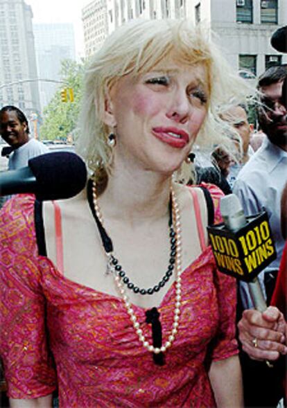 La cantante, Courtney Love.