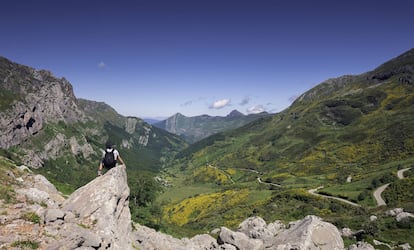 Somiedo natural park in Asturias. 